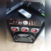 ZESTAW INTEX DJ220K USD/SD/FM/AUX MIKROFONY