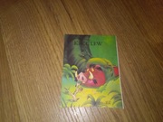 Karteczki do segregatora kartka z notesu albumu Król Lew Pumba Disney