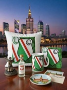 Legia Warszawa prezent dla kibica piłki nożnej zestaw Poduszka kubek podkla