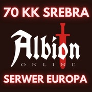 ALBION ONLINE EUROPA 70 MILIONÓW SREBRA 70KK SILVER SERWER EU 70MLN SREBRO