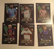 Topps Match Attax karty piłkarskie Stealth Strike 12 różnych zawodników 