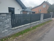 Sztachety Sztachetki Metalowe Panel 10cm-11.5cm-12.4cm