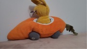 Zabawka IKEA Fabler Bunny RABBIT Carrot Race Car 9