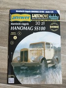 Model kartonowy Hanomag SS100