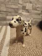 Duży Pies Dalmatyńczyk – Figurka 18 cm – Realistyczna, Niebieskie Oczy