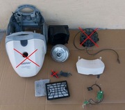 Odkurzacz Zelmer Odyssey ZVC307HT obudowa przycisk pokrywa silnik części