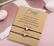 Bransoletki dla par walentynki prezent 