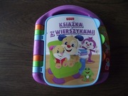FISHER PRICE KSIĄŻECZKA INTERAKTYWNA Z WIERSZYKAMI , jak nowa