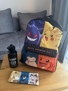 Plecak szkolny Pokémon + piórnik + bidon – zestaw dla dziecka