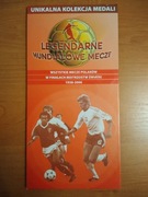 Legendarne Mundialowe Mecze – komplet medali + folder (Przegląd Sportowy)