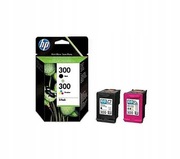 CN637EE Tusz HP 300 Czarny 2-pack NOWY Oryginalny 