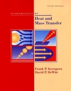 Fundamentals of Heat and Mass Transfer, 2001. wyd. 5