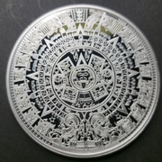 Kalendarz Azteków 5 oz srebro PROOF