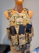 2 SAPI IIIA+ WOLFRAM 0.90kg US. PLATE CARRIER NOWA kamizelka balistyczna