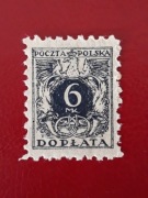 D 40 ** "dopłata" 1921r.