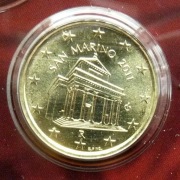 SAN MARINO 2011 10 CENTÓW UNC !!!!!!!!!!
