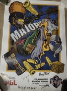 Plakat CS:GO PGL Major 2017 Kraków