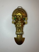 Mosiężne TUMI z Peru – Kultowy Nóż Inków | Ozdoba Ścienna Vintage