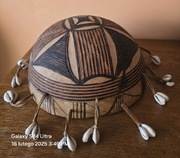 Czapka szamana. Afrykański czarodziej. Kenia.XXw.