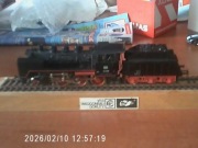 HO MARKLIN HAMO PAROWÓZ BR 24 058 PRĄD  STALY