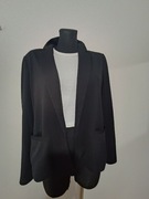 Czarny żakiet firmy atmosferę nowy rozmiar 40/42