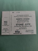 Tottenham Hotspur - Stoke City 1972 liga angielska