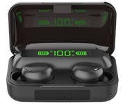 LICYTACJA od 1 ZŁ Słuchawki z powerbankiem - Wyświetlacz LED NOWE