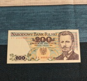 Banknot 200zł- PRL