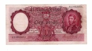 ARGENTYNA 100 PESOS 1935 P267b - STARSZA WERSJA ! (8253)