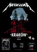 Metallica Kraków 2018 plakat