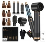 WSZECHSTRONNA  SZCZOTKA GRZEWCZA 5 W 1 STYLING COMB 1000W WT-638 CZARNA