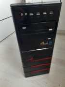 Stary PC bez dysku zasilacz Logic-500atx płyta Asus p5kpl goodram 2gb Intel