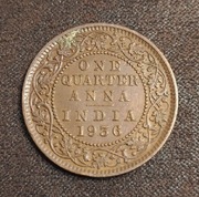 1/4 anna 1936 Indie Brytyjskie