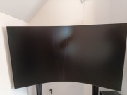Samsung Odyssey Ark – 55” Zakrzywiony Gamingowy 4K, 165 Hz (USZKODZONY)