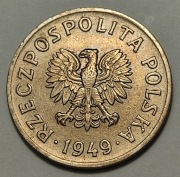 10 gr 1949, miedzionikiel