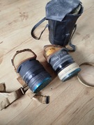 UK Wielka Brytania dwie maski przeciwgazowe i puszka 