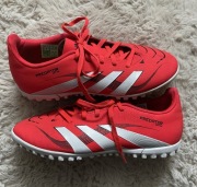 Turfy buty na orlik piłkarskie Adidas 38/24cm Predator czerwone wygodne  