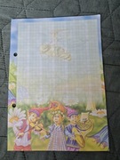 A5 duża karteczka kolekcjonerska do segregatora 