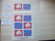 znaczki Fi 2377 pw Bl57 Blok 101 Polska 1977r. KOSMOS czyste ** 60 Rocznica