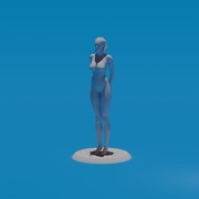 Figurka EDI z Mass Effect