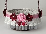 Koszyk, koszyczek wielkanocny na święconkę + serwetka