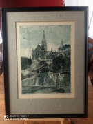 Akwaforta. Budapeszt. Węgry