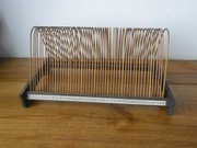 Stary stojak na płyty winylowe szelkowe piękny stan ZOBACZ