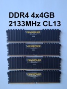 Corsair Vengeance LPX DDR4 16GB (4x4GB) 2133MHz CL13 | MemTest OK