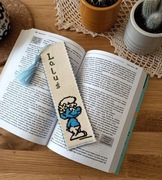 Zakładka do książki haft krzyżykowy personalizowana 