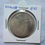 Stara Moneta Polska IIRP II Rzeczpospolita 5 Złotych zł Nike 1928 r.