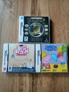 Zestaw trzech tytułów na Nintendo DS 