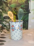 Pojemnik ceramiczny na łyżki,lód 1,5L Bolesławiec 