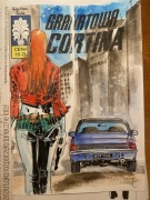 Kapitan Żbik, Granatowa Cortina, blank.