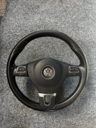 Kierownica VW Golf 6 / Jetta / Passat / Tiguan – multifunkcyjna, skóra
